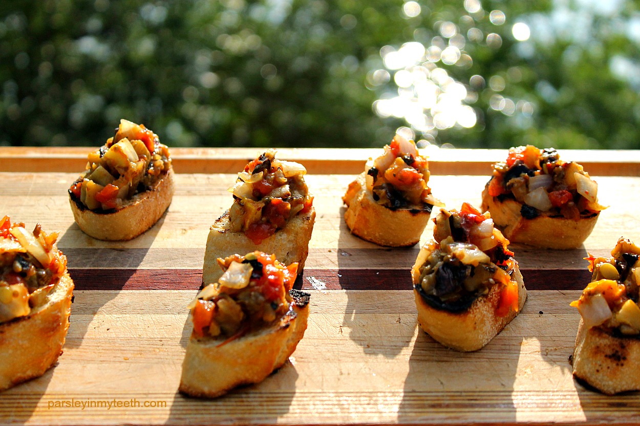 Mini užkandžiai – Bruschetta